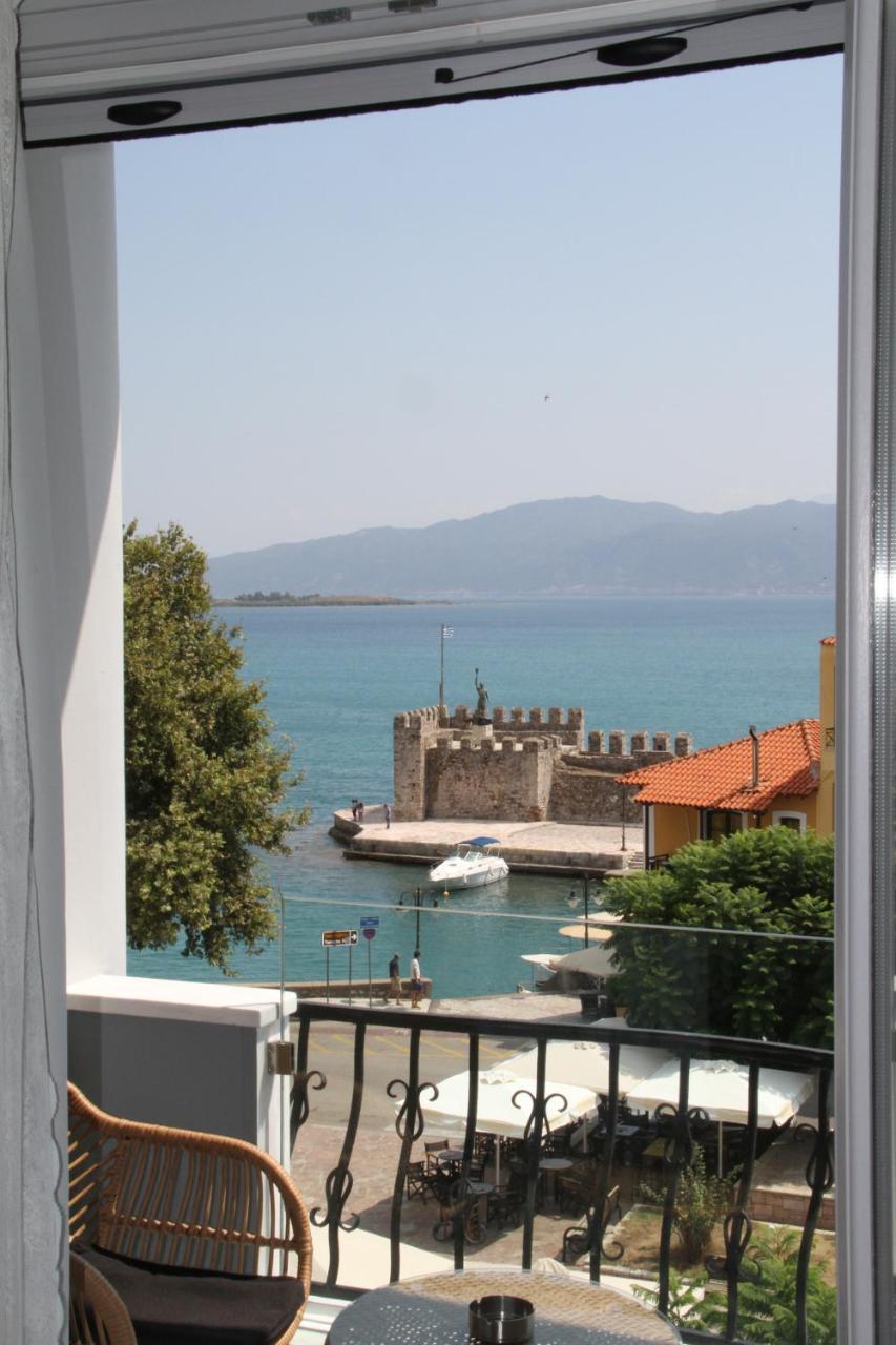 Amaryllis Hotel Nafpaktos Bagian luar foto