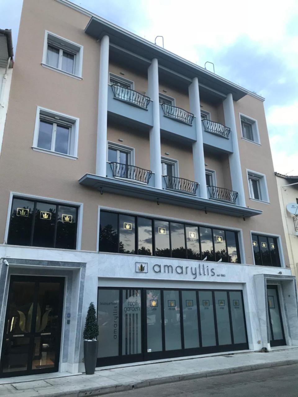Amaryllis Hotel Nafpaktos Bagian luar foto